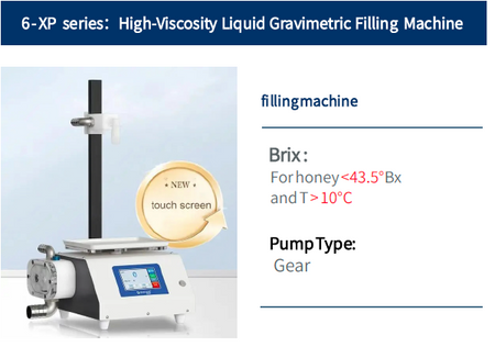 4-XP High-Viscosity Gravimetric Filling Machine - www.nuvintech.com