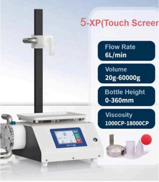 5-XP Series High-Viscosity Gravimetric Filling Machine - www.nuvintech.com