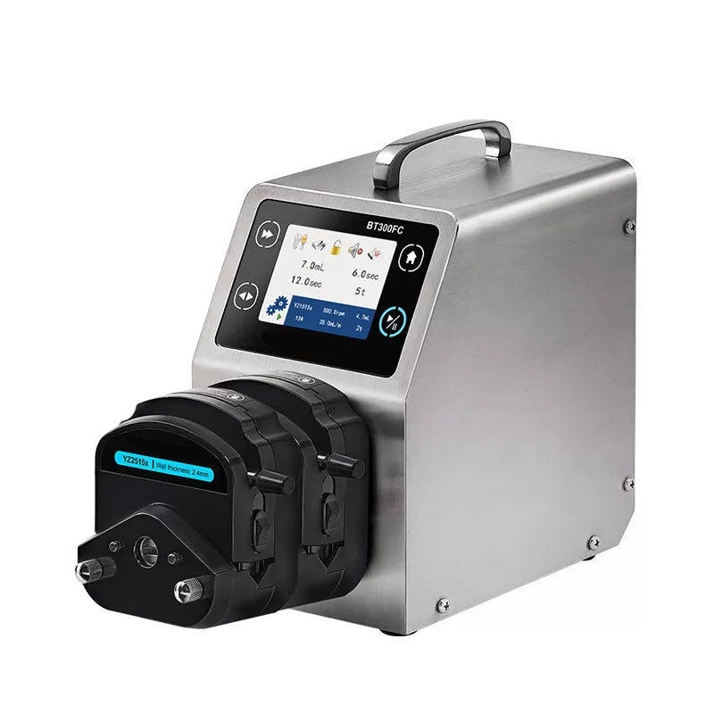 BT300FC Peristaltic Pump Bottle Filling Reaptatable - www.nuvintech.com