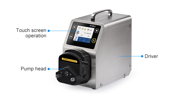 BT300LC Peristaltic Dosing Pump Stepper Motor - www.nuvintech.com