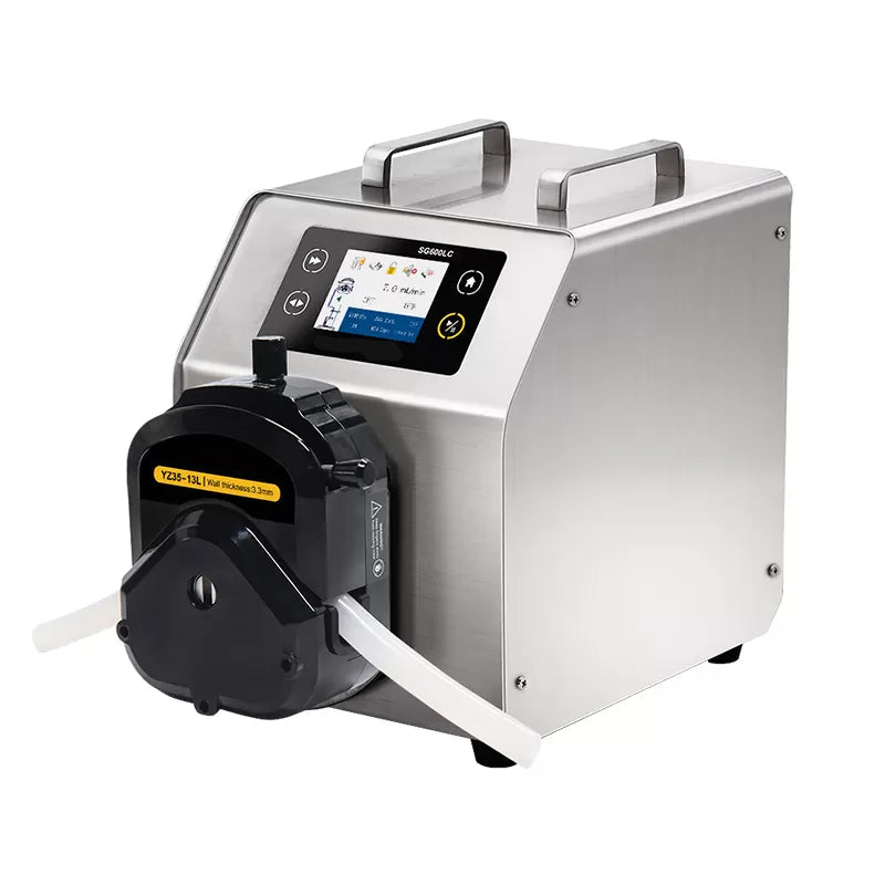 SG600LC Multichannel Touchscreen Peristaltic Pump - www.nuvintech.com