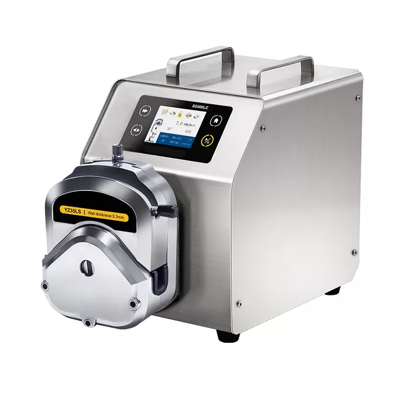 SG600LC Multichannel Touchscreen Peristaltic Pump - www.nuvintech.com