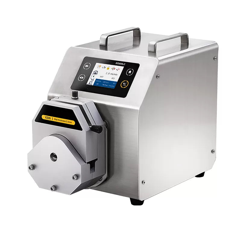 SG600LC Multichannel Touchscreen Peristaltic Pump - www.nuvintech.com