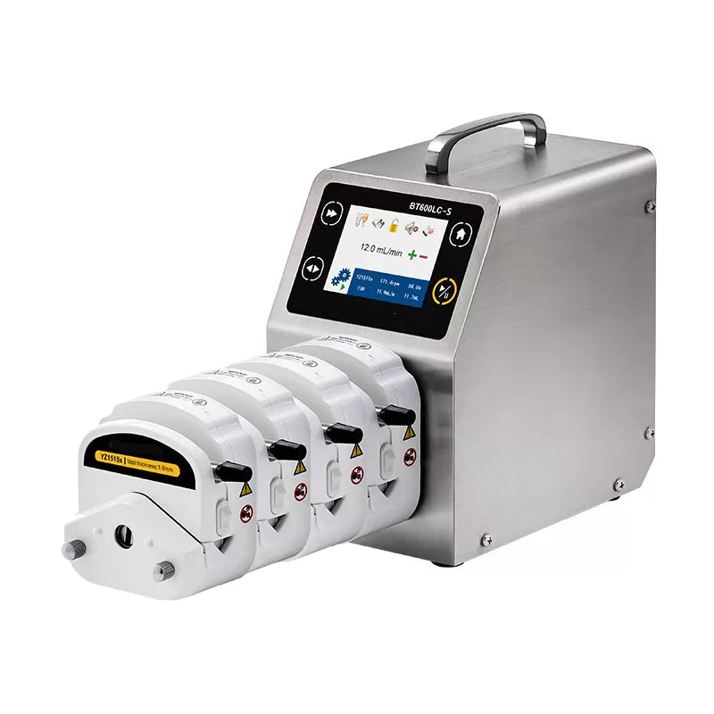 BT600LC-S Four Channel Peristaltic Pump YZ1515X Pump Head - www.nuvintech.com