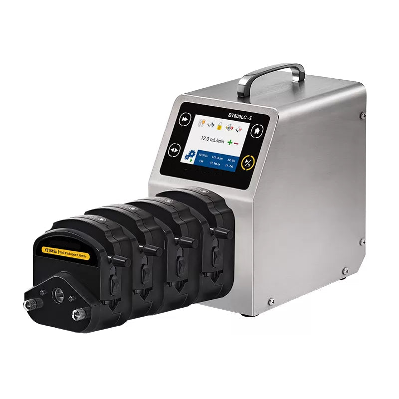 BT600LC-S Four Channel Peristaltic Pump YZ1515X Pump Head - www.nuvintech.com