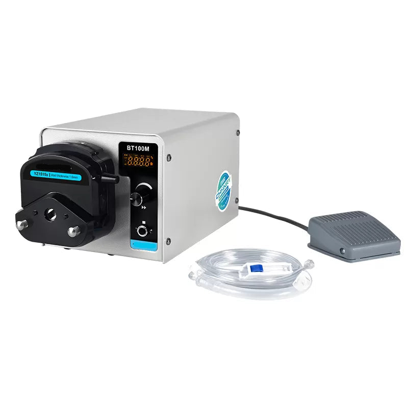 BT100M Basic Peristaltic Pump Liquid Continuous Flow Run - www.nuvintech.com