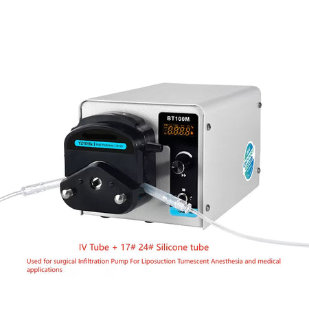 BT100M Basic Peristaltic Pump Liquid Continuous Flow Run - www.nuvintech.com