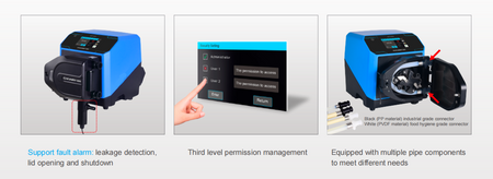 XT111CH High-Protection IP66 Industrial Peristaltic Pump 18L/min - www.nuvintech.com