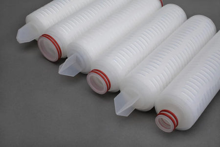 Glass Fiber Pleated Filter Membrane Cartridge - www.nuvintech.com