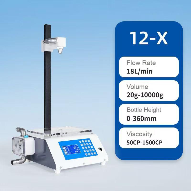 12-X Series Low-Viscosity Gravimetric Filling Machine - www.nuvintech.com
